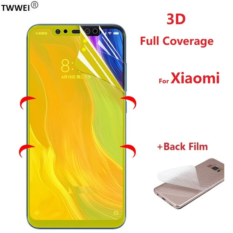 Для Xiaomi Mi 9 8 Lite SE Pro Экран Защитная пленка для A2 (не закаленное Стекло) протектор