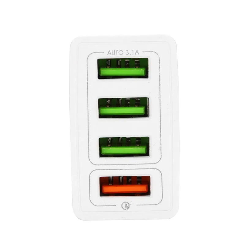 Быстрое зарядное устройство USB 3 0 5 В 2 4 А QC3.0 быстрое для IPhone Samsung Xiaomi мобильный