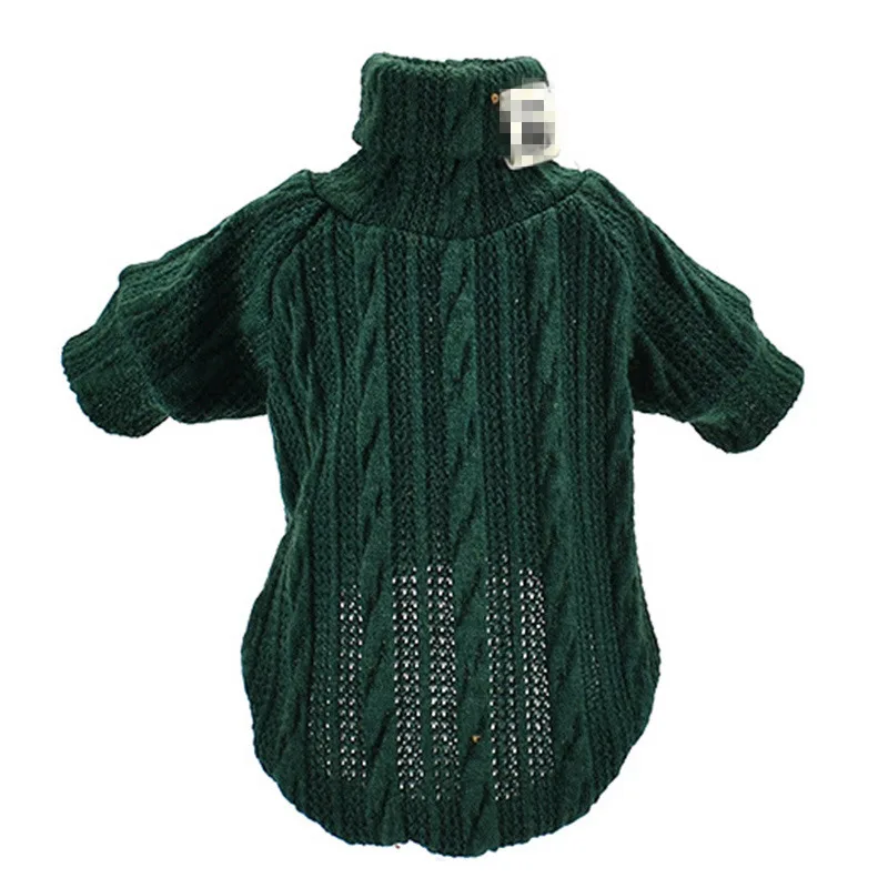 Deep Green Теплая одежда для собак, одежда для маленьких собак, пальто, одежда для больших собак, куртка для собаки, чихуахуа, одежда с капюшоном, товары для домашних животных 32 A1 - Цвет: Deep Green