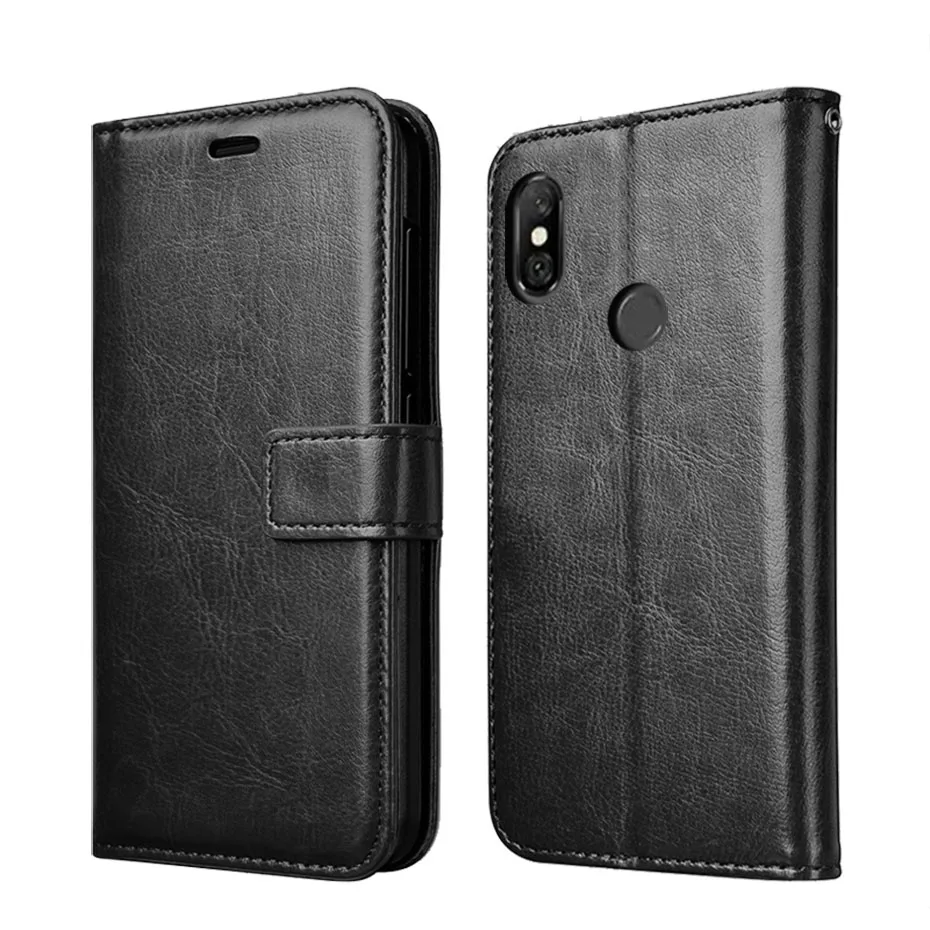 Чехол Micgita для Xiaomi Redmi Note 6 Pro 3/32 ГБ 26 дюйма кожаные чехлы Ретро Бумажник карт