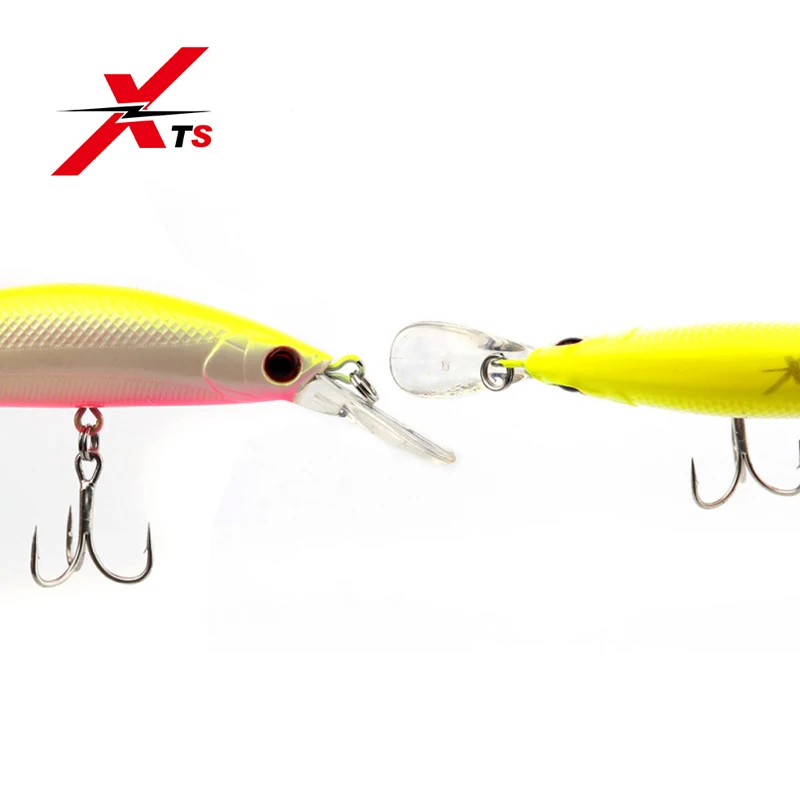 Рыболовные приманки XTS Jerkbait гольян искусственная жесткая наживка 90 мм пять