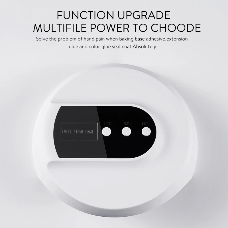 36 Вт умный датчик УФ лампа для сушки ногтей геля 12 Светодиодный s USB кабель быстрая