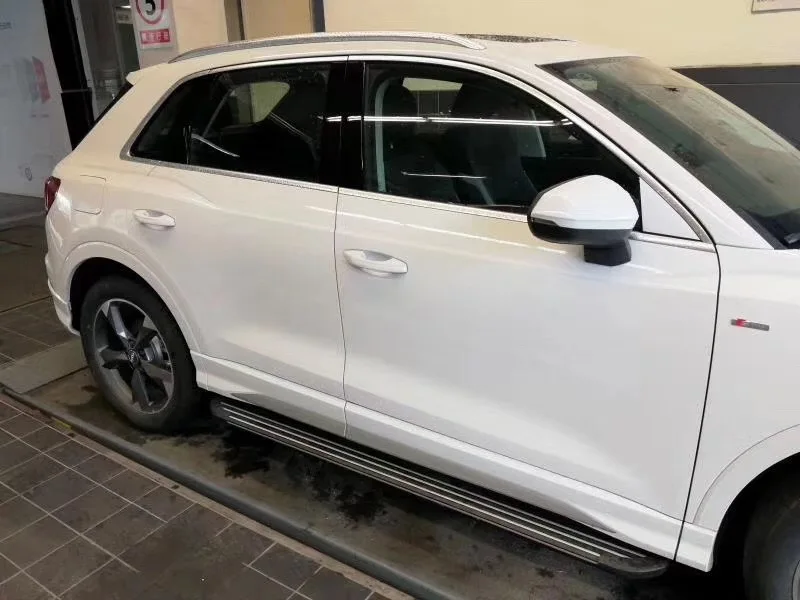 Абсолютно Алюминий для Audi Q3 19 ходовая плата боковой шаг Nerf бар педаль хорошего качества