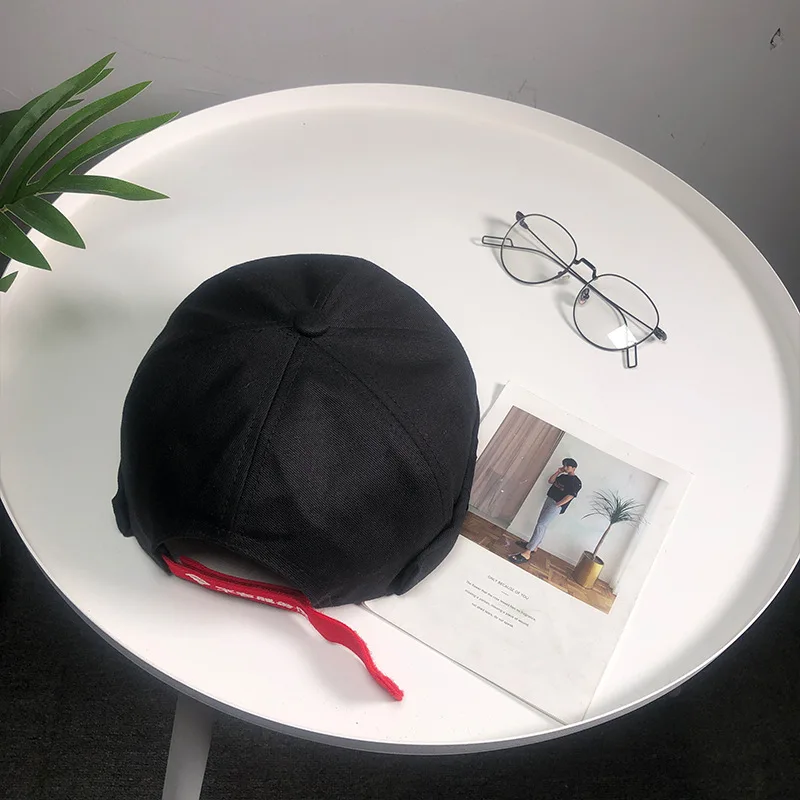 Skullies Beanies Wo мужские шапки-бини, новинка, одноцветная хлопковая Повседневная шапка, шапка бини с черепом, тыква, Ретро стиль, темно-синие мужские шапки без полей