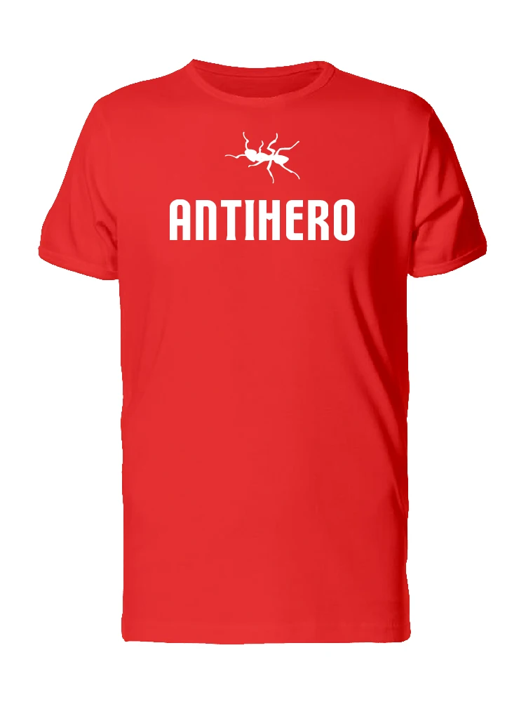 Antihero Ant Superhero Мужская Красная Футболка harajuku Хлопковая мужская футболка|Мужские