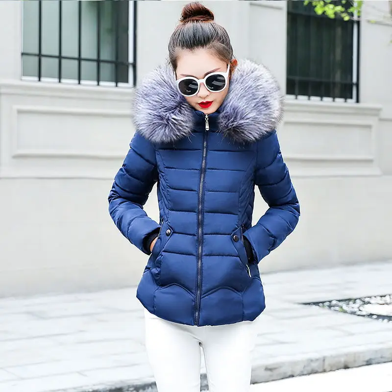 Новый 2019 зимняя куртка Для женщин искусственный мех ошейники для собак s