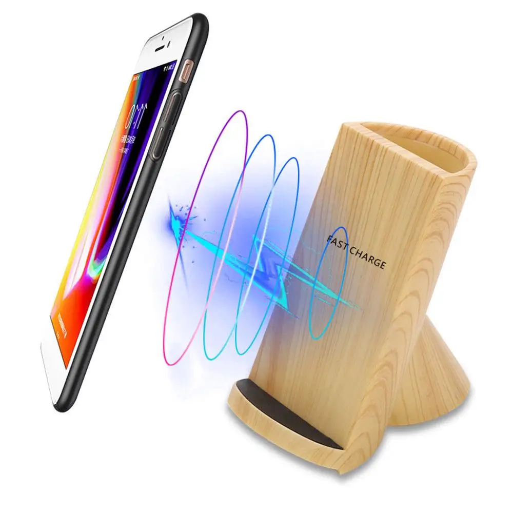 Универсальная деревянная текстура карандаш ваза ручка держатель + быстрая