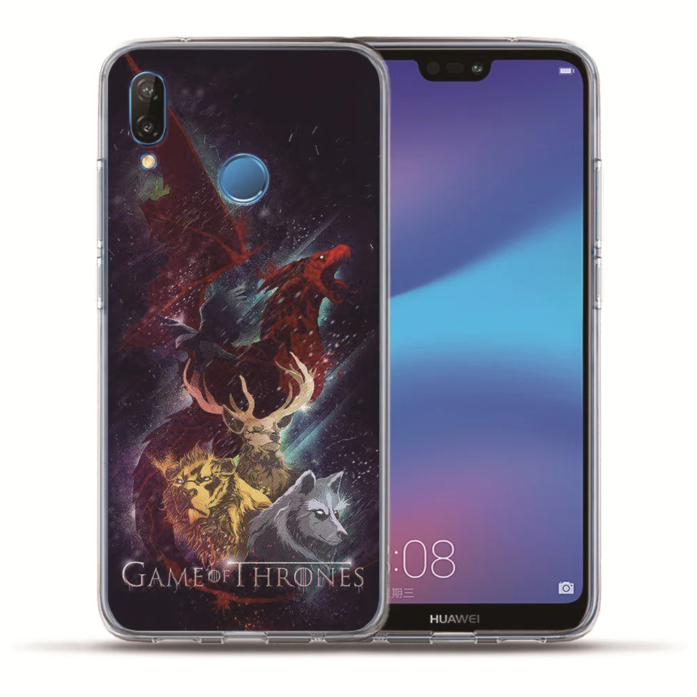 For Huawei Honor 10 Lite 9 8 7A 7C 7X 7 6A Coque Funda Game Thrones Daenerys Dragon Jon Snow Tyrion Lannister Phone Case Etui |