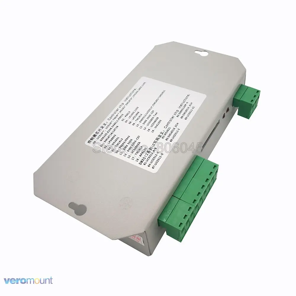 DC5V 12V 24V K-1000C (T-1000S обновленный) 2048 Пиксели Программируемый RGB светодиодный