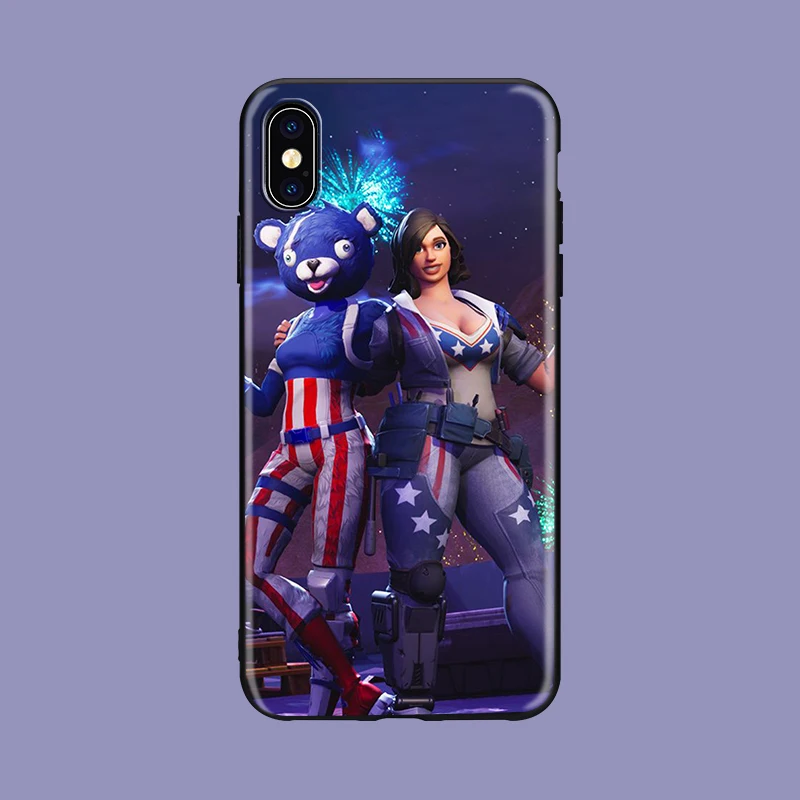 Battle Royale мягкий силиконовый черный чехол для телефона для iPhone11 pro 5 5S se 6 6s 7 8 plus X Xs XR max для Apple 7plus - Цвет: 754