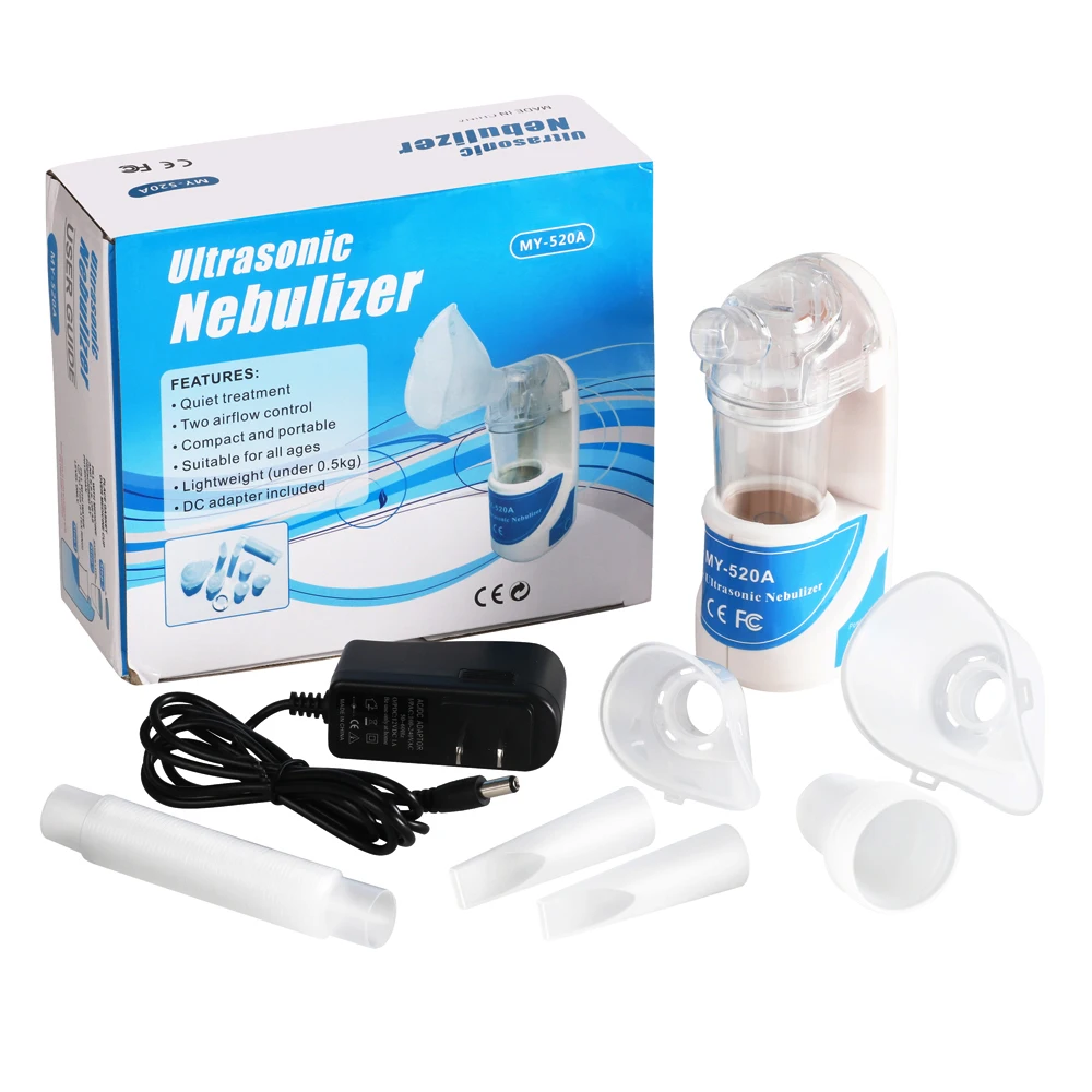 Home Portable Ultrasonic Nebulizer Asthma Inhaler Mini Automizer For Children Adult Inhale Nebulizer Steamer Health Care images - 6