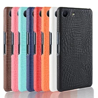 for sony xperia ace so 02l case luxury retro crocodile pu leather hard back cover for sony xperia ace 5 0inch phone fitted cases