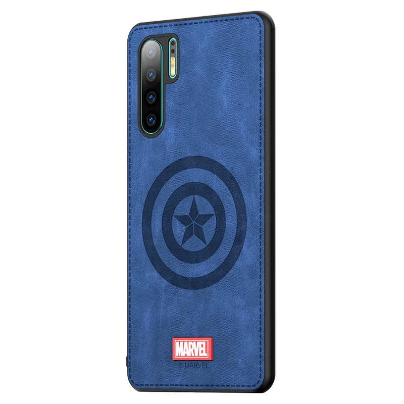 Captain America Чехол для телефона для huawei P30 P30 Pro Капитан Америка Марвел Тор высокое качество ткань Противоударный задняя крышка Coque - Цвет: Captain America
