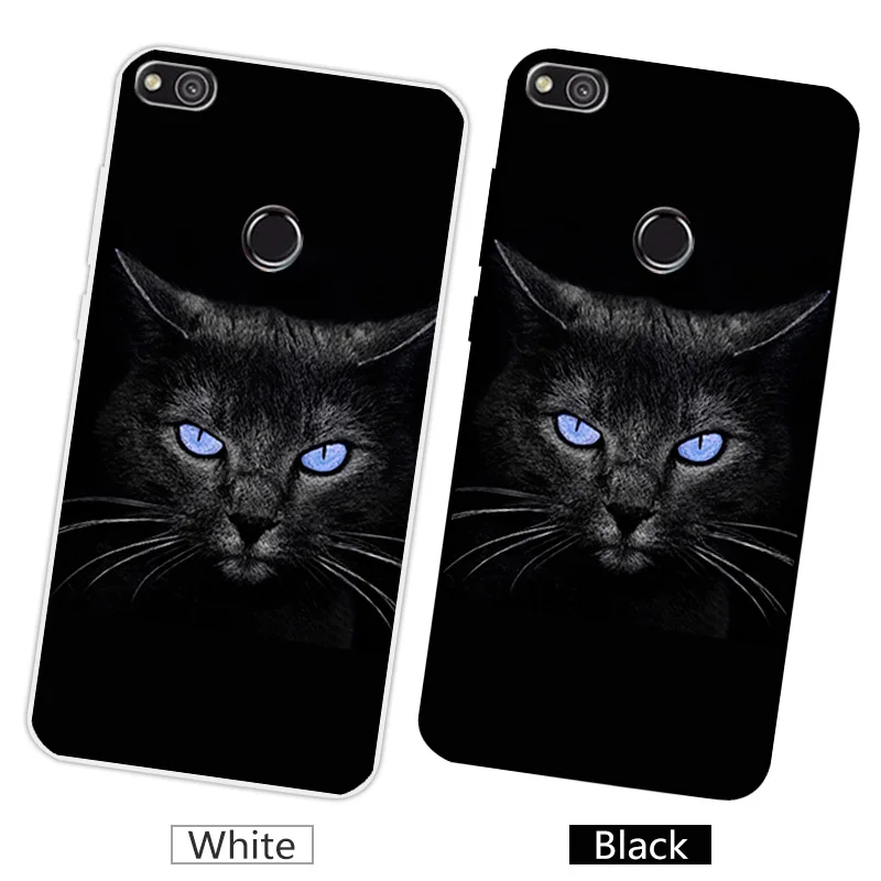 Чехол для Huawei P8 lite 2017 задняя крышка телефона P8Lite (2017) Чехлы прозрачные мягкие