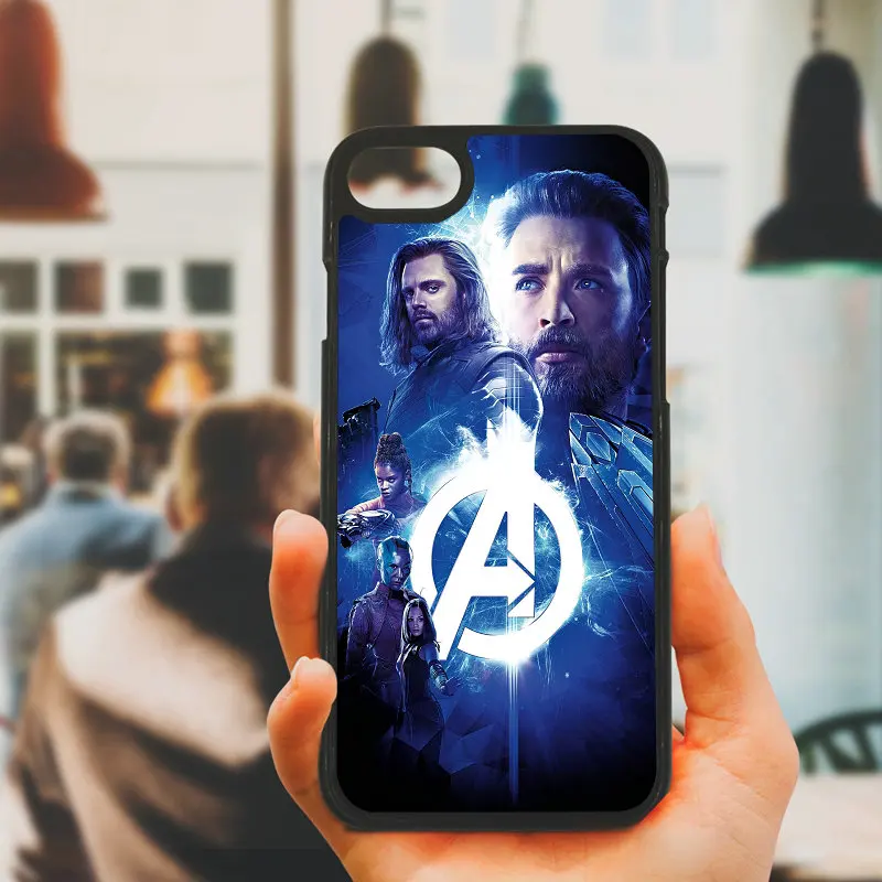 Fashion Avengers Infinity War Mobile Phone Cases Hard PC Cover For iphone 8 7 6 6S Plus X 5S 5C 5 SE 4 4S iPod Touch Shell |