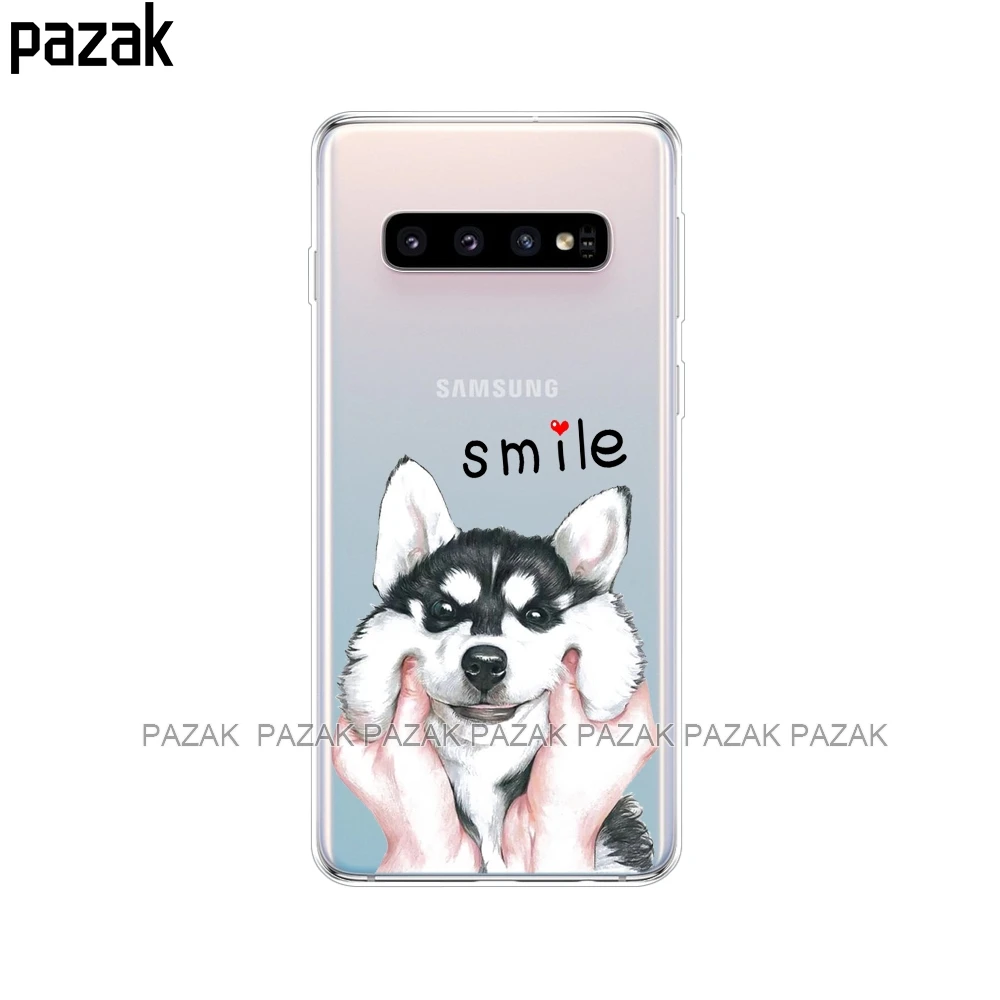 Чехол для Samsung Galaxy S10 S10Plus силиконовый чехол из ТПУ телефона E Plus G975F S 10 бампер с