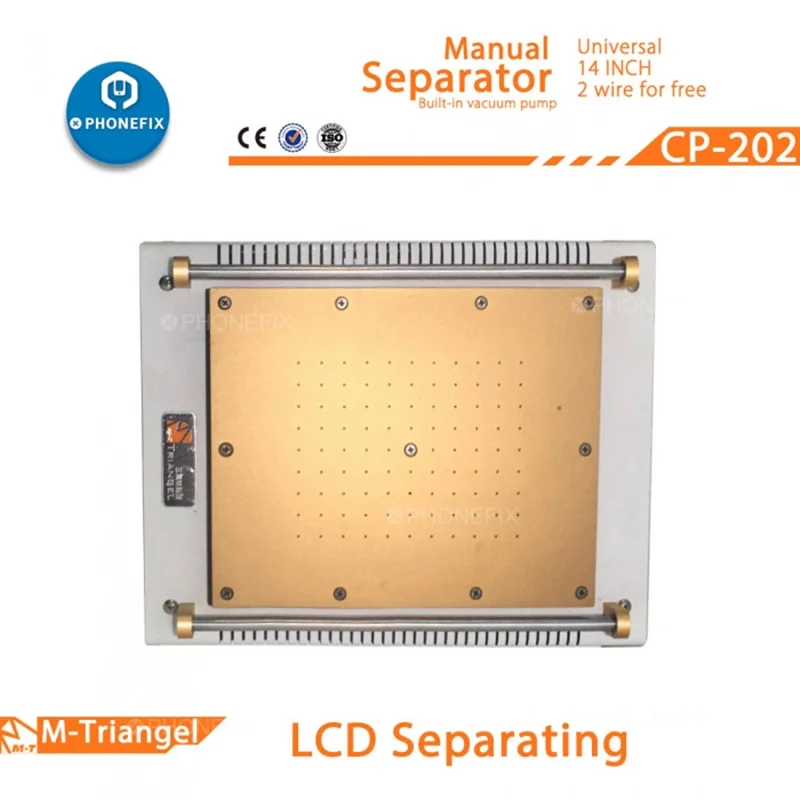 M-Triangel CP-202 LCD Separating Manual Separator 14 Inches Build-In Vaccum Pump for iPhone iPad Touch Screen Machine | Инструменты