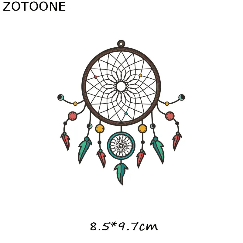 134 ZOTOONE милые Ловцы снов утюжок на передачу патч для одежды тепло на тепловых пластырей плавкие Наклейки Аппликации на одежду E - Цвет: 134