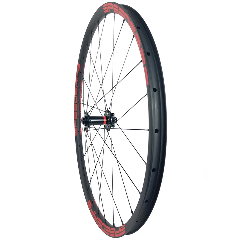 1360g 29er BOOST Углеродные колеса марафон XC 30 мм Асимметричный 24 Глубокий передний 15X100