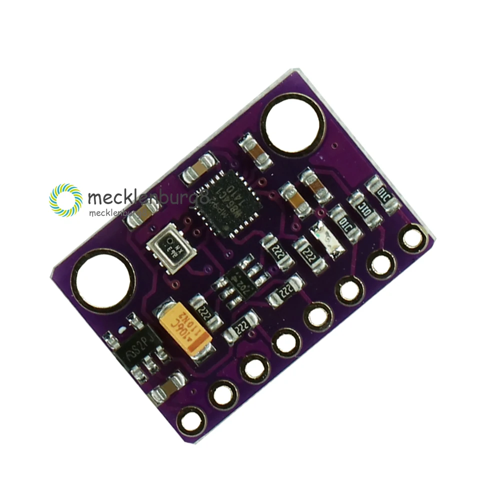 MPU-9250 MPU9250 BMP280 SPI IIC/I2C 10DOF ускорение гироскоп-Компас 9-осевой модуль датчика GY-91 для