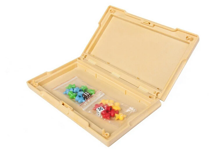 25 см акриловая магнитная Портативный складной самолет Летающий шахматная доска