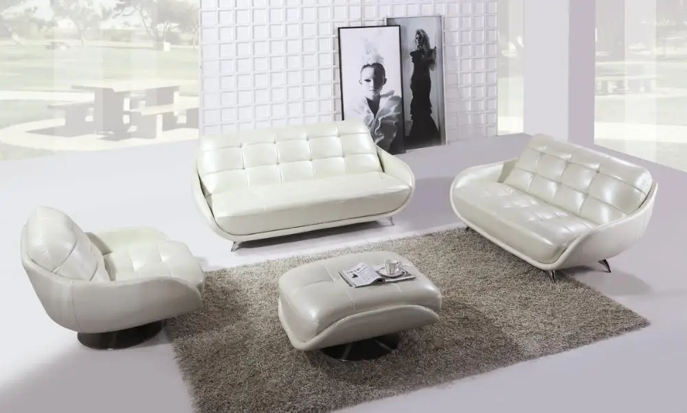 Бесплатная доставка роскошный перламутровый диван из натуральной кожи