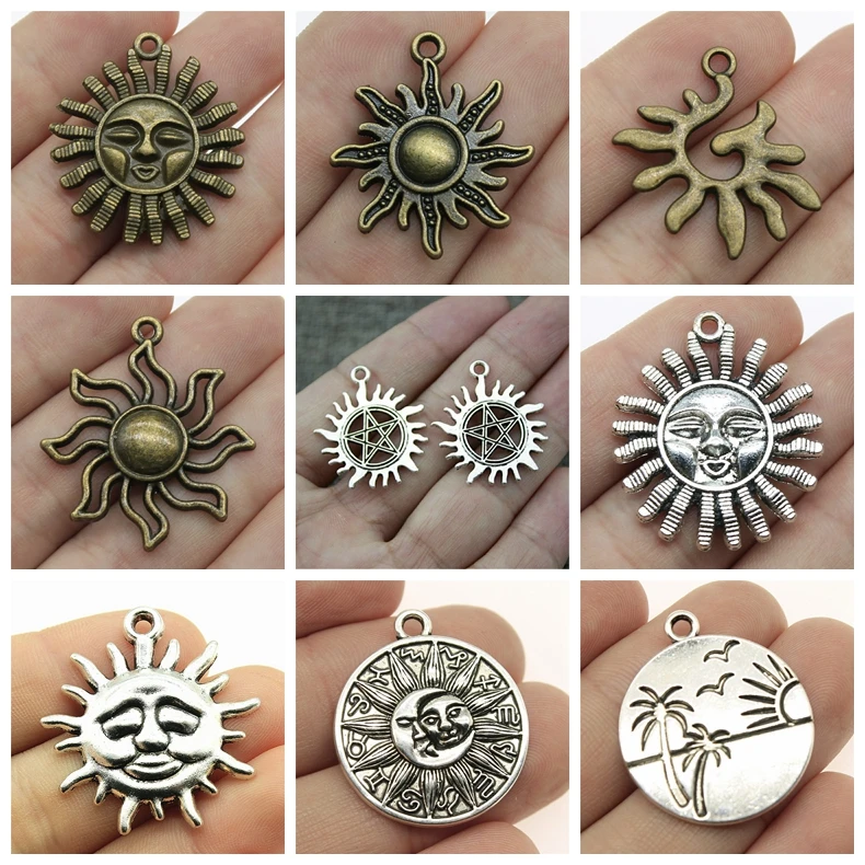 Подвеска Sun подвеска в виде солнца для самостоятельного изготовления ювелирных