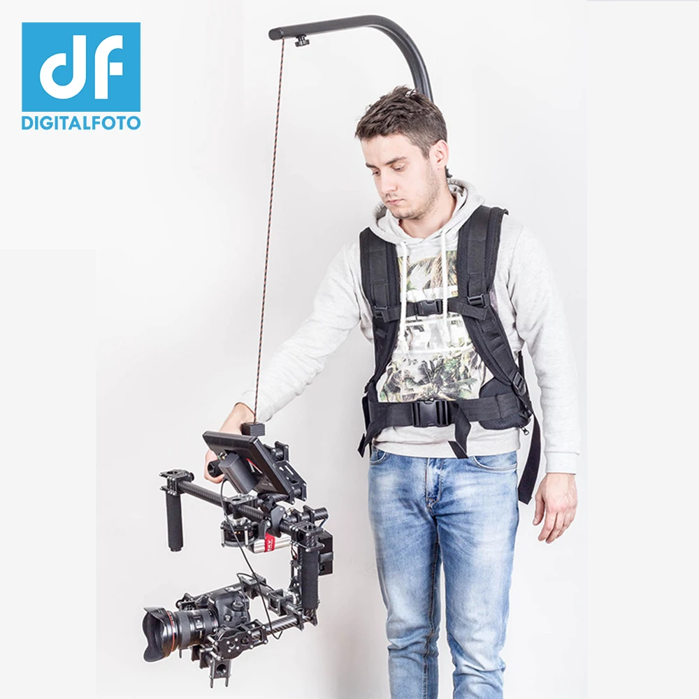 Как EASYRIG 1-18 кг видео и фильм Serene камера для DJI Ronin S/M Crane 2/3 WEEBILL LAB MOZA AirX 3 оси карданный стабилизатор жилет