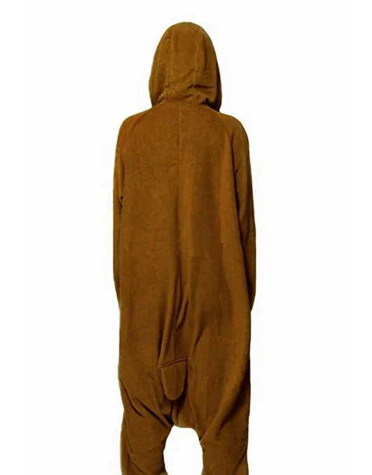 Кигуруми Ленивец Onesie пижамы костюм Косплэй Пижама животных Sleepsuit Комбинезоны для