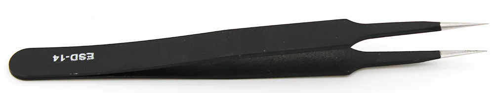 VETUS ESD-12 ESD-14 ESD-15 металлический немагнитные Нержавеющая сталь антистатические пинцеты антистатические плоскогубцы для ювелирных изделий ювелирные ИС SMD SMT
