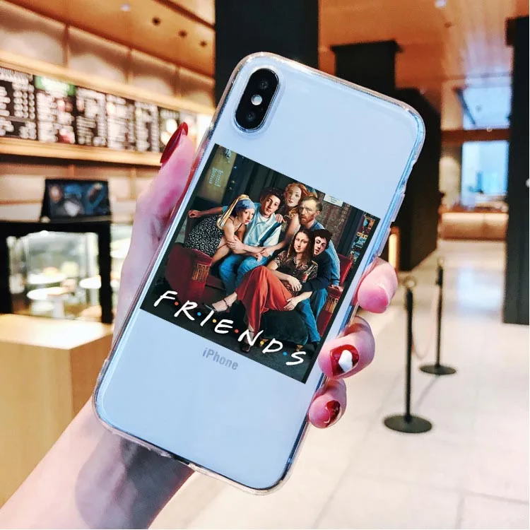 Чехол для телефона iPhone 11 Pro Max 12Pro 6s 7 8 Plus XS MAX XR Mona Lisa Van Gogh|Бамперы| |