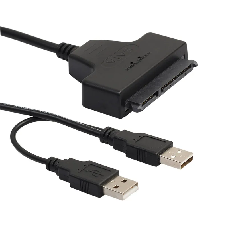 USB 2 0 на SATA + кабель питания 5 дюймовый жесткий диск конверсионная линия драйвер
