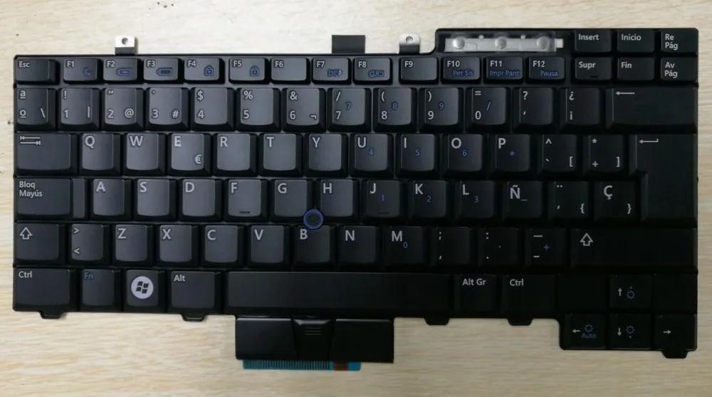 Клавиатура для Dell Latitude E5300 E5400 E5500 E5410 E5510 E6400 E6410 E6500 E6510 US/UK/Испанский/латинский
