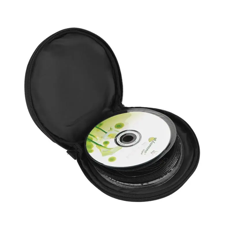 4 цвета 20 дисков прозрачный чехол для хранения портативная игра CD DVD диск сумка