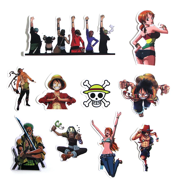 

50pcs Anime kids toys funny cartoon DIY scrapbooking album Luggage Laptop Motorcycle notebook decal Waterproof Sticker E0054