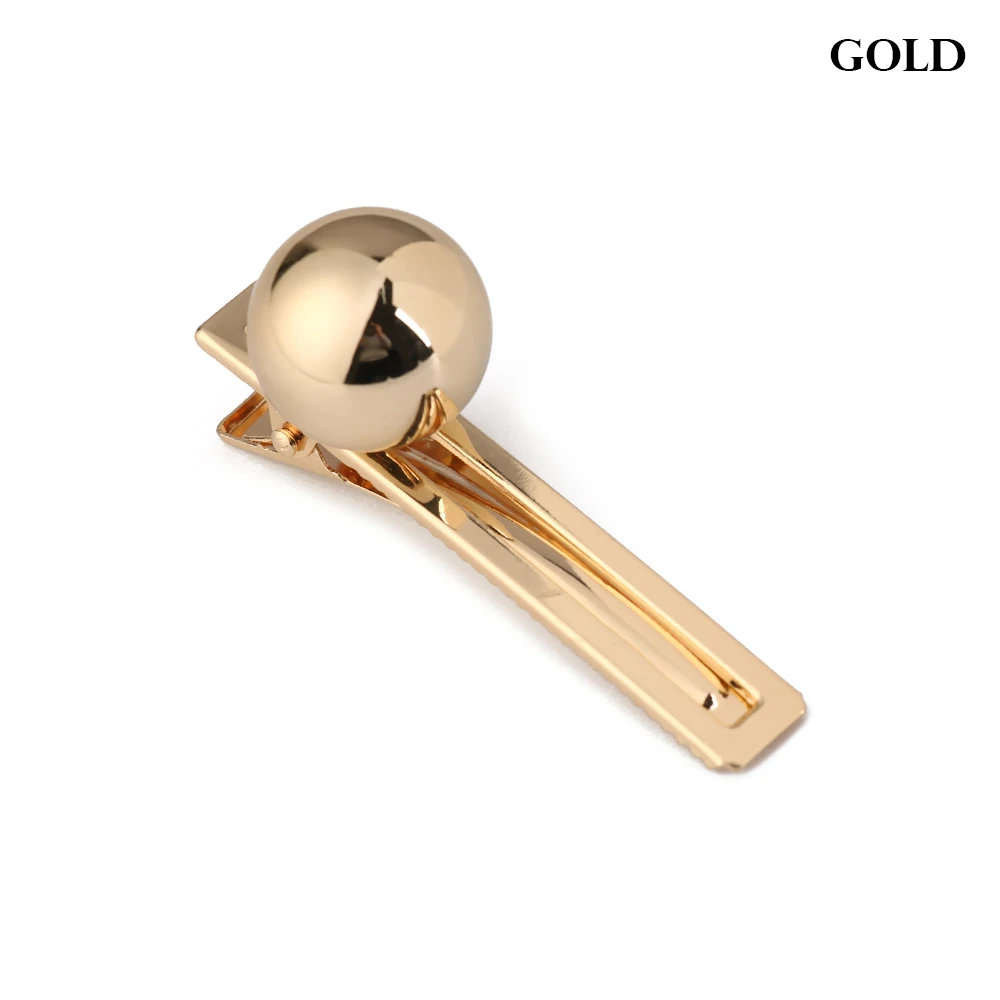 gold Корейские Овальные Заколки для волос розовые заколки для волос винтажные геометрические аксессуары для женщин шикарные заколки для волос - Цвет: gold