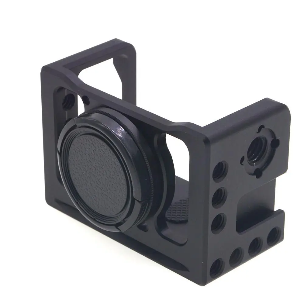 Крепление для камеры Sony RX0 II Защитный металлический держатель Vlogging 37 мм адаптер