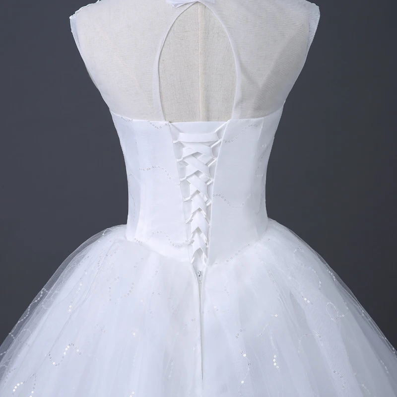 Vestido De Noiva, Новое поступление, органза, v-образный вырез, кристалл, алмаз, на шнуровке, бальное платье, кружево, сатин, принцесса, свадебные платья