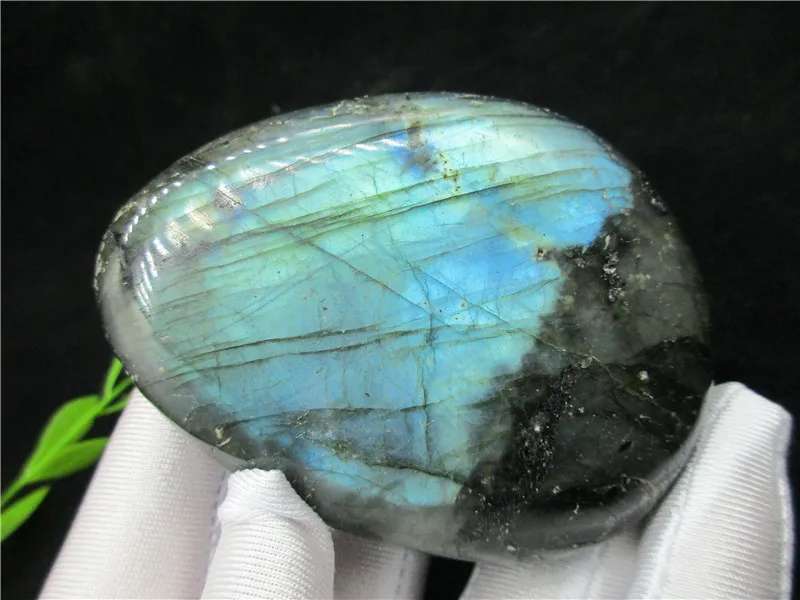 100% Natural Blue Labradorite Quartz Crystal Stone Rough Polished from Madagascar Works of art For Lover Home decoration | Дом и сад