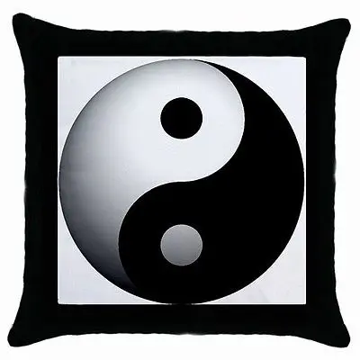 

Oriental Yin Yang Throw Pillow Case Modern Chinese Asia Eastern Cushion Cover Cool Traditional Ethinic Pillows Covers Decor Gift