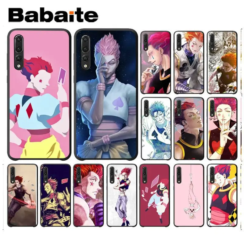 Babaite Hisoka Hunter Аниме черный мягкий чехол для телефона huawei p20 pro p20lite honor8x 20 nova 3i mate20