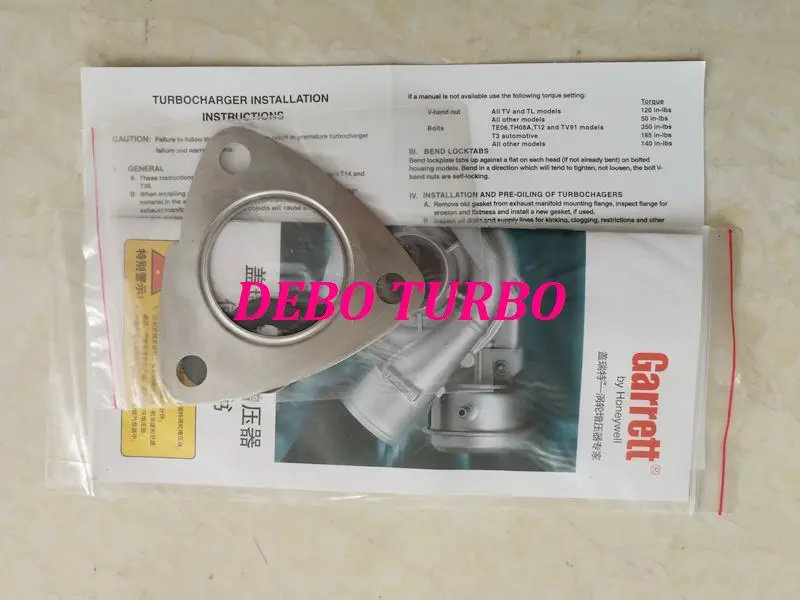 НОВЫЙ ОРИГИНАЛЬНЫЙ турбокомпрессор GARRETT GT17 843881-5004Y для легкого грузовика JMC JX493ZQ 2.8L 68KW (art.: 3920d7e7248db) - 3920d7e7248db
