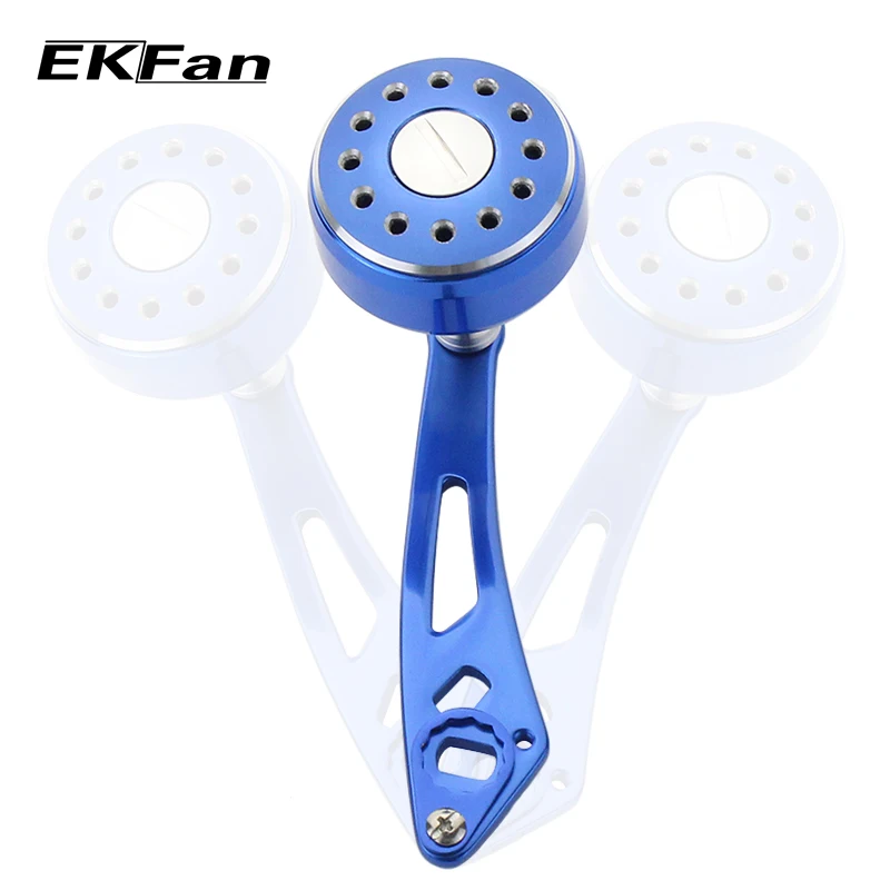EKFan 90mm 8*5mm Fishing Reel Rocker Aluminum Alloy Double Orifice Handle for Baitcasting Tackle Tools | Спорт и развлечения