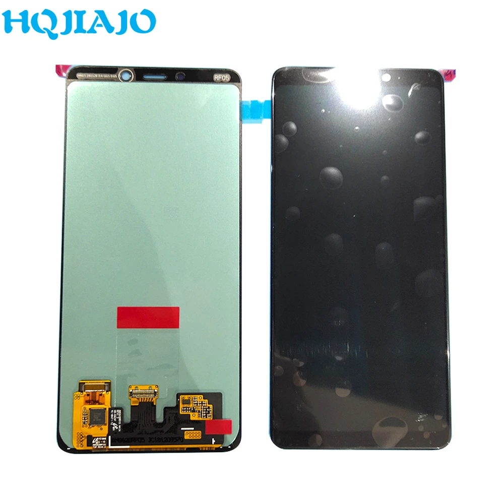 Super Amoled ЖК экран для Samsung A9 2018 A920 дисплей с дигитайзером сенсорного экрана в сборе