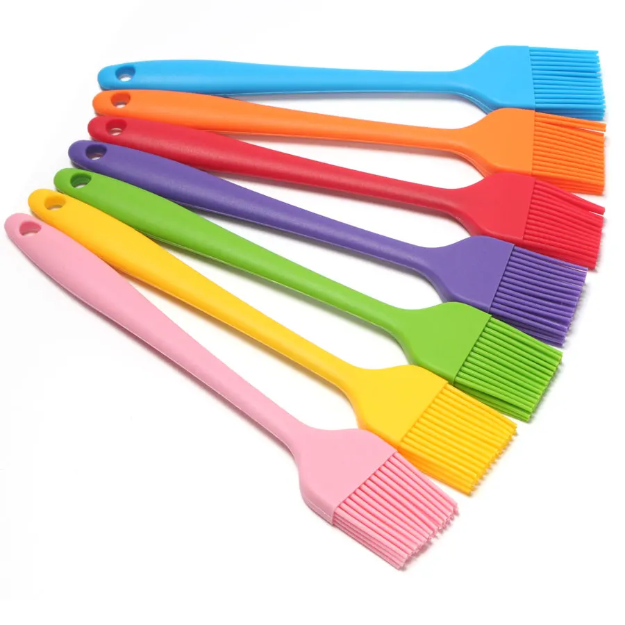 21 см Силиконовая щетка для выпечки торта молока соуса жидкого масла ручки хлеба