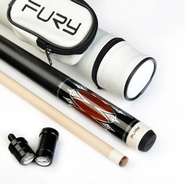 Красный FURY ZS 2-Piece бассейн Кий 11,75 мм наконечник 13 мм наконечник Северная Америка кленовый бильярдный кий HTO KTO Профессиональный кий - Цвет: Красный
