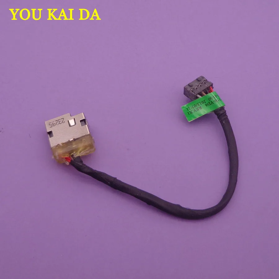 1 шт. новый оригинальный для HP 14 e024tx E021 E022 e023tx Pavilion подлинный разъем питания