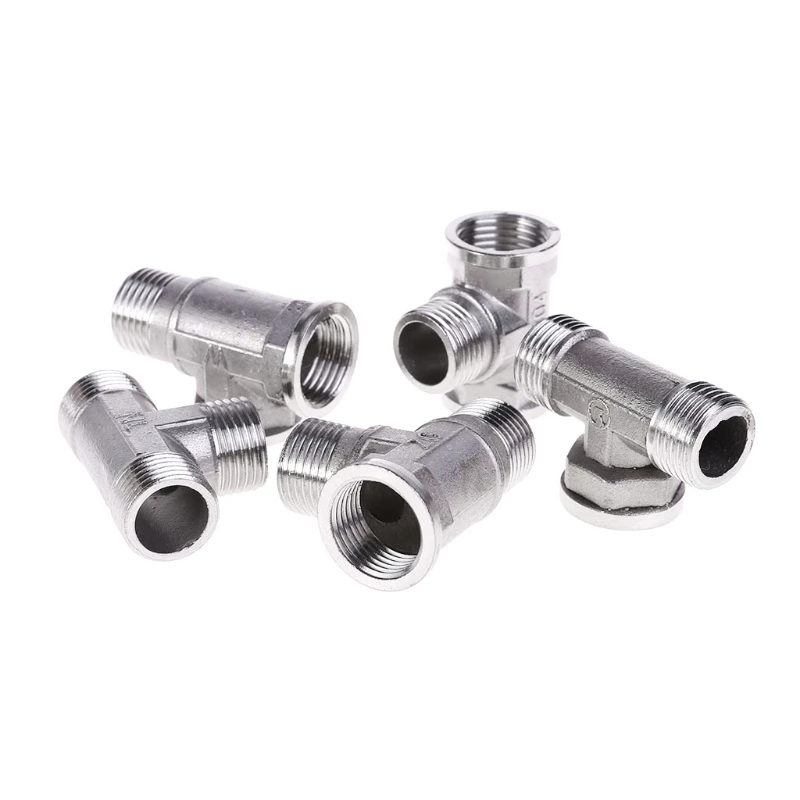 G1/2 &quotтройник 3 Way уплотняет трубопроводная арматура Нержавеющая сталь Т