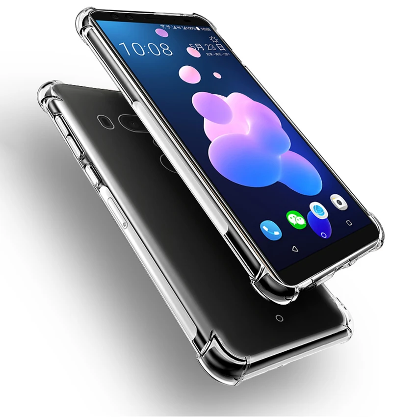 Чехол Funda для HTC U12 U12Plus силиконовый чехол ТПУ Plus 360 полная защита U 12 +|Бамперы| |