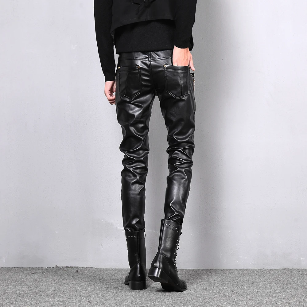 Мужская одежда в Корейском стиле повседневные мужские деловые брюки хип-хоп